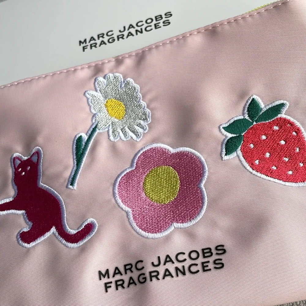 Marc Jacobs Fragrances Pink cosmetics makeup Pouch